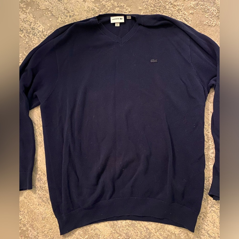 Navy sweater
